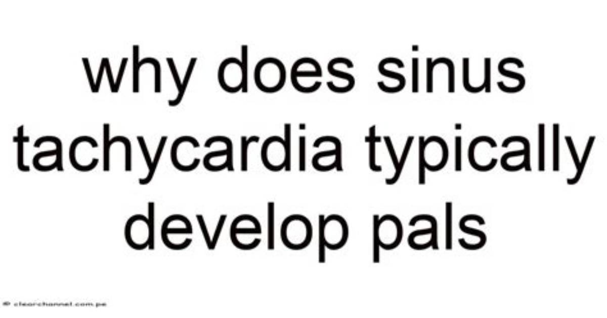 Does a Pe Cause Tachycardia
