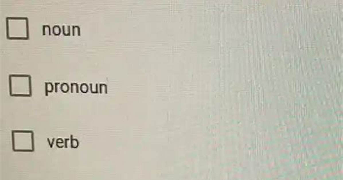 Does a Pronoun Modify a Noun?