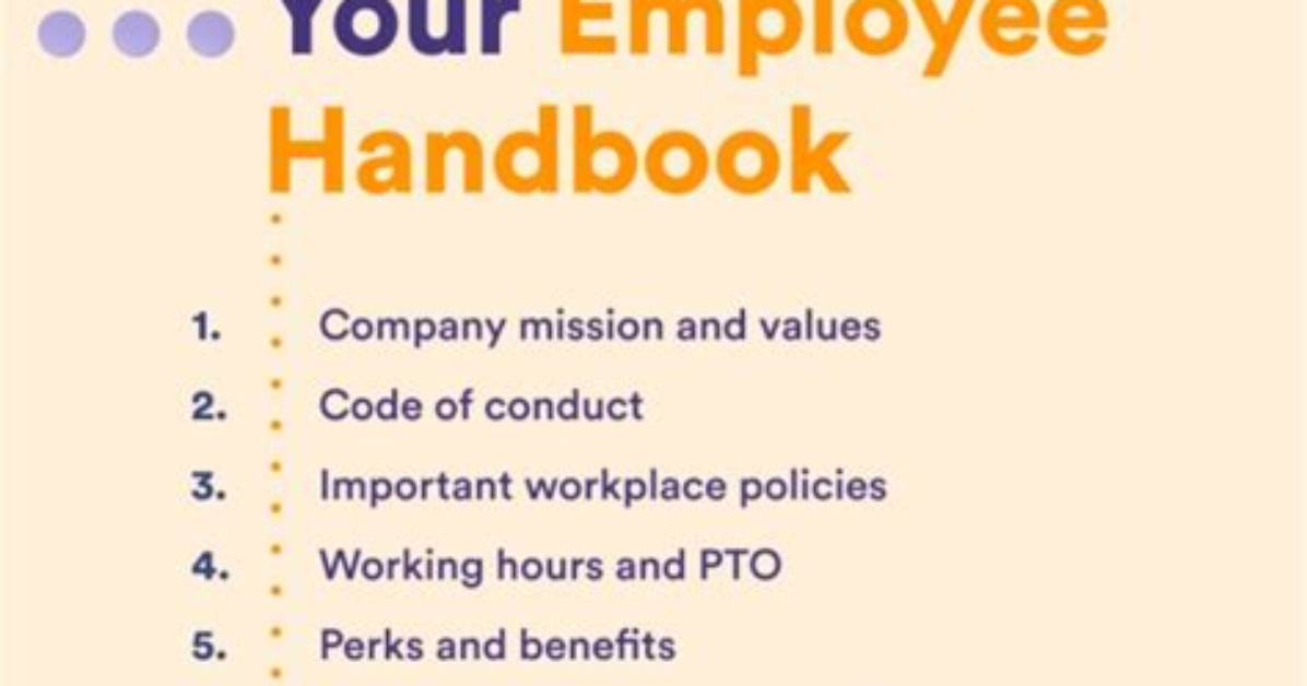 Does a Staff Handbook Need to Be Signed?