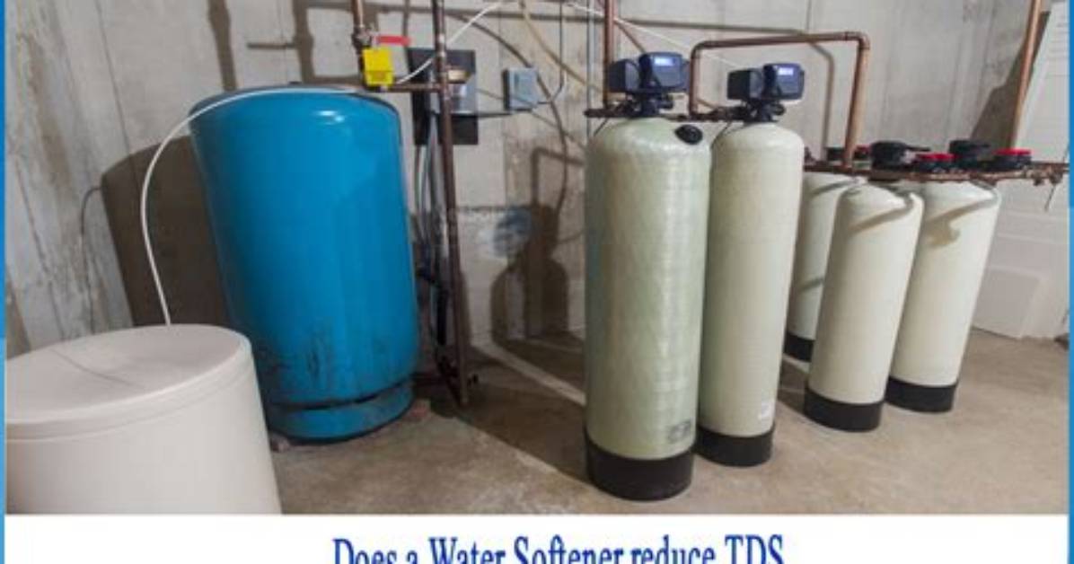 Does a Water Softener Reduce Tds