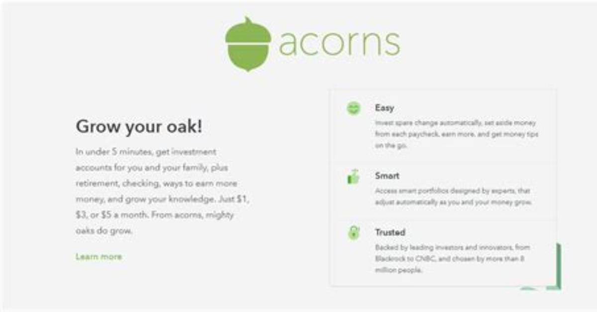 Does Acorns Work - How to Discuss