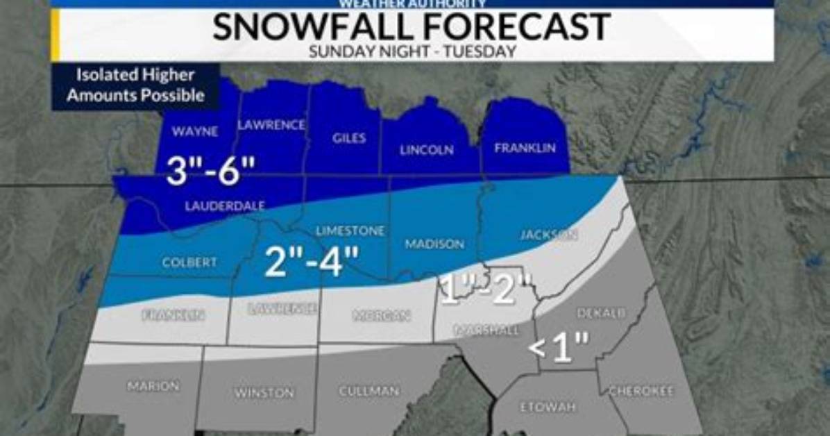 Does Alabama Get Snow?