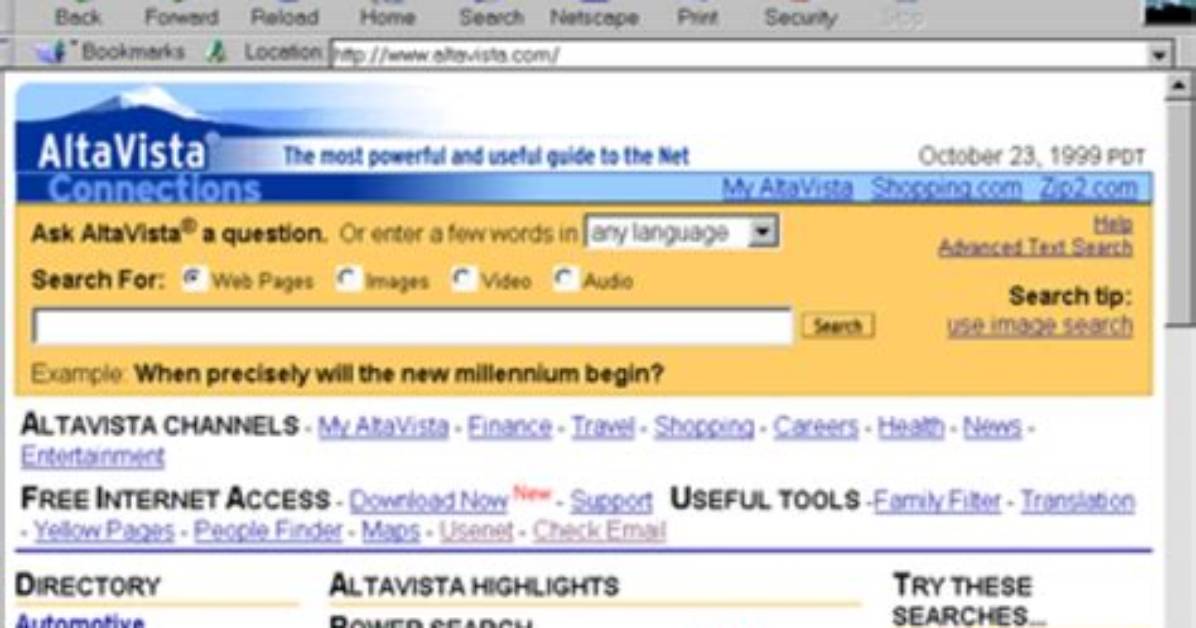 Does Altavista Exist