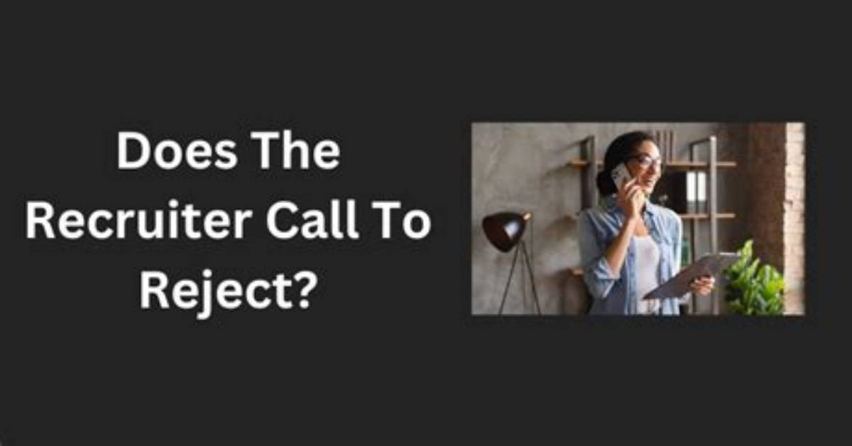Does Amazon Recruiter Call to Reject?