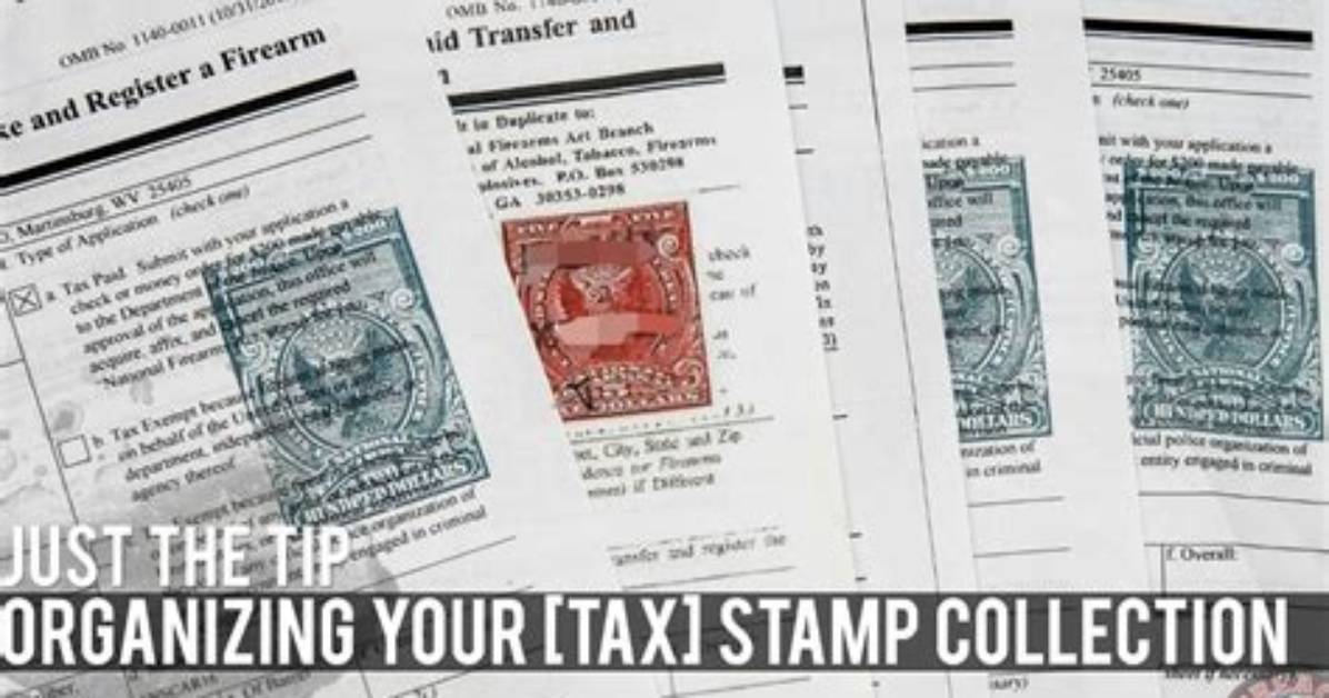 Does an Aow Need a Tax Stamp?