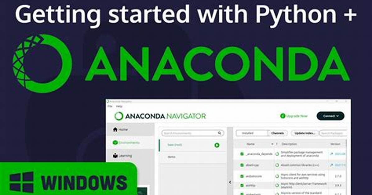 Does Anaconda Work on Windows 7?