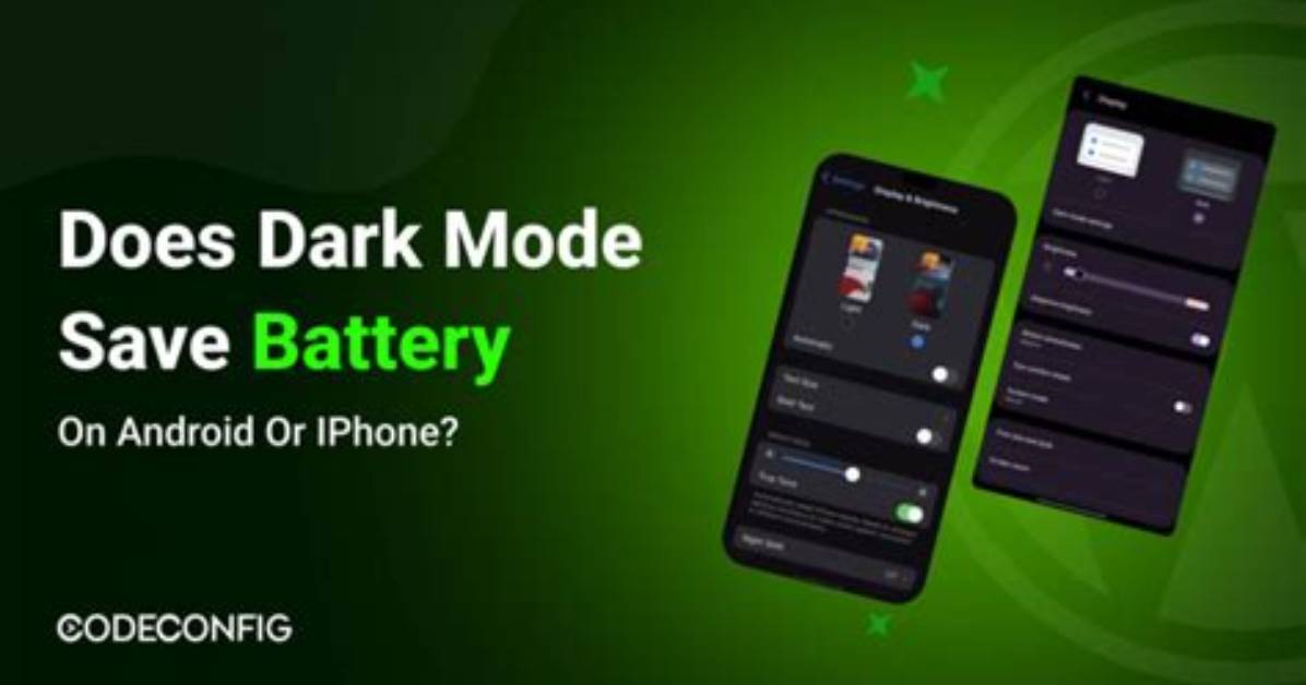 Does Android 10 Dark Save Battery?