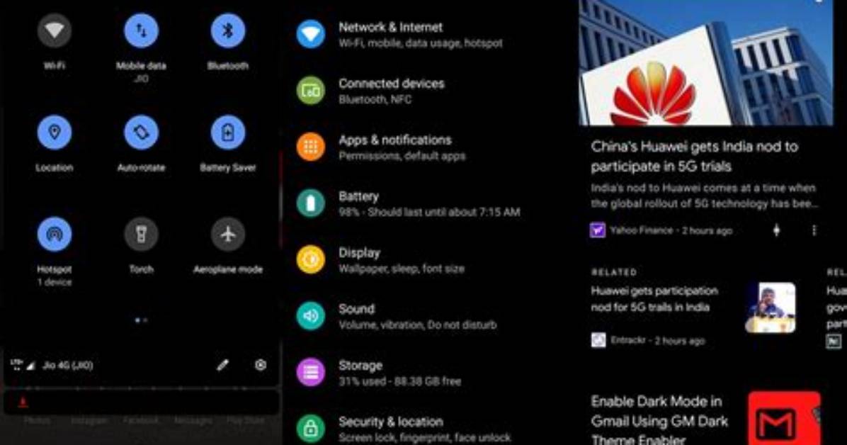 Does Android 10 Have Dark Mode?