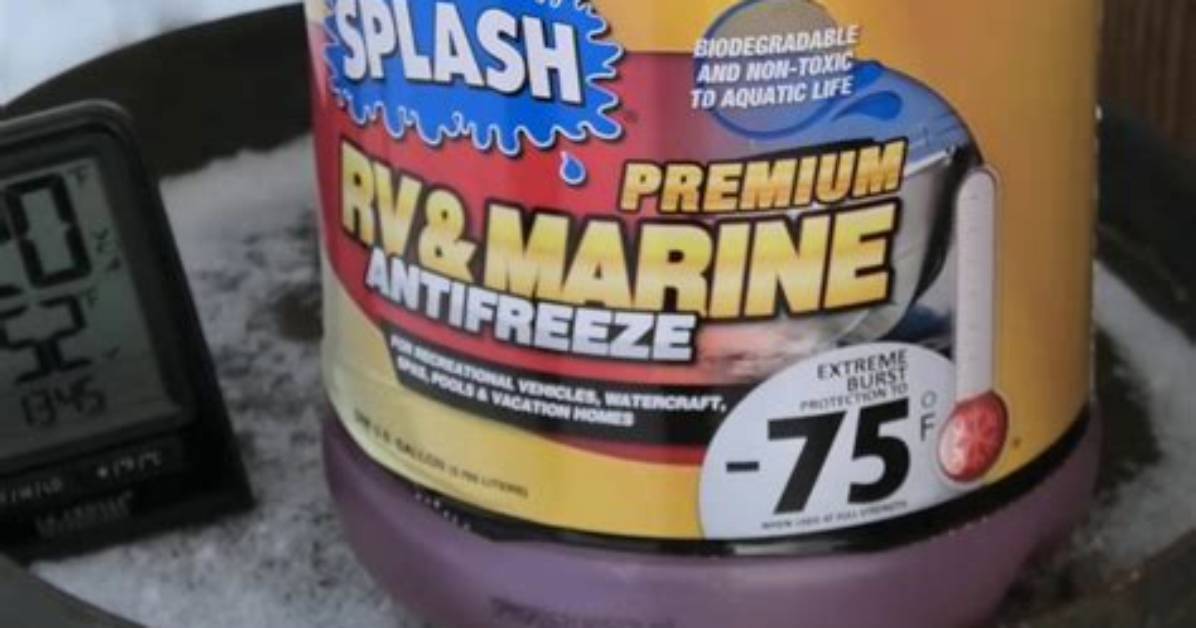 Does Antifreeze Freeze Solid