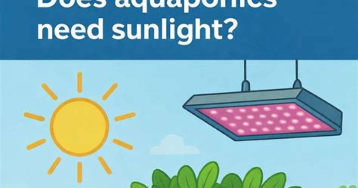 Does Aquaponics Need Sunlight