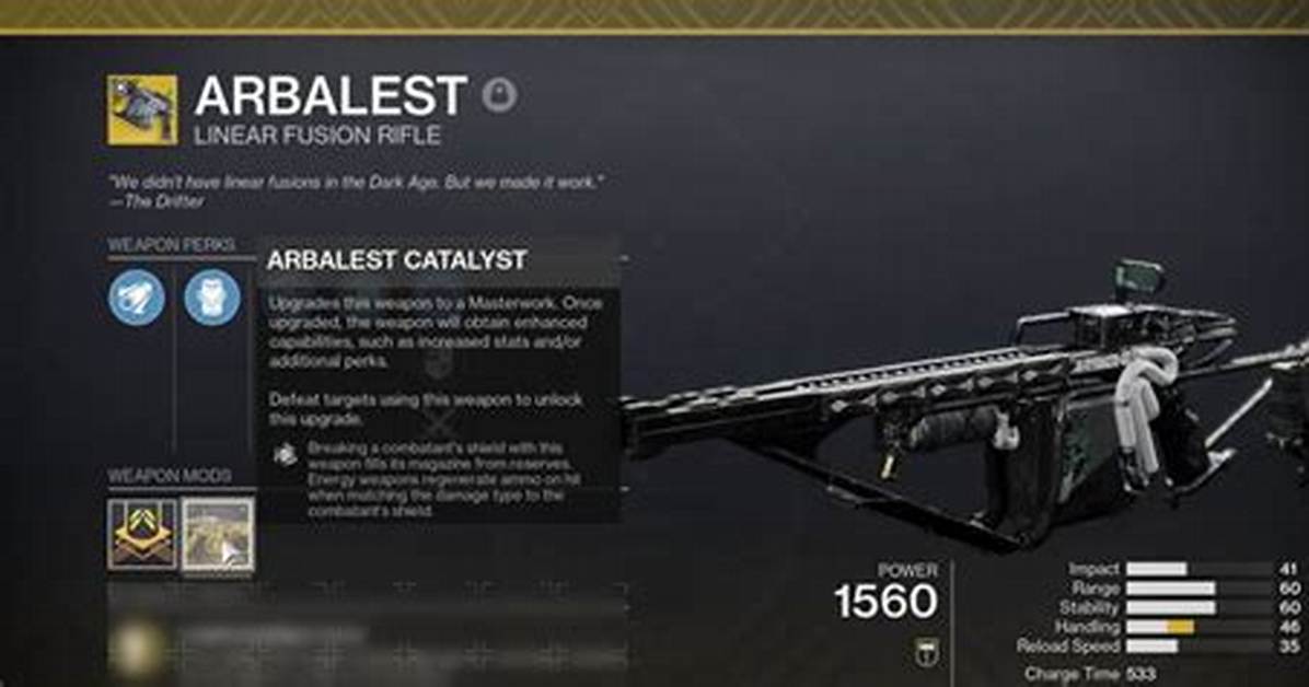 Does Arbalest Have a Catalyst?