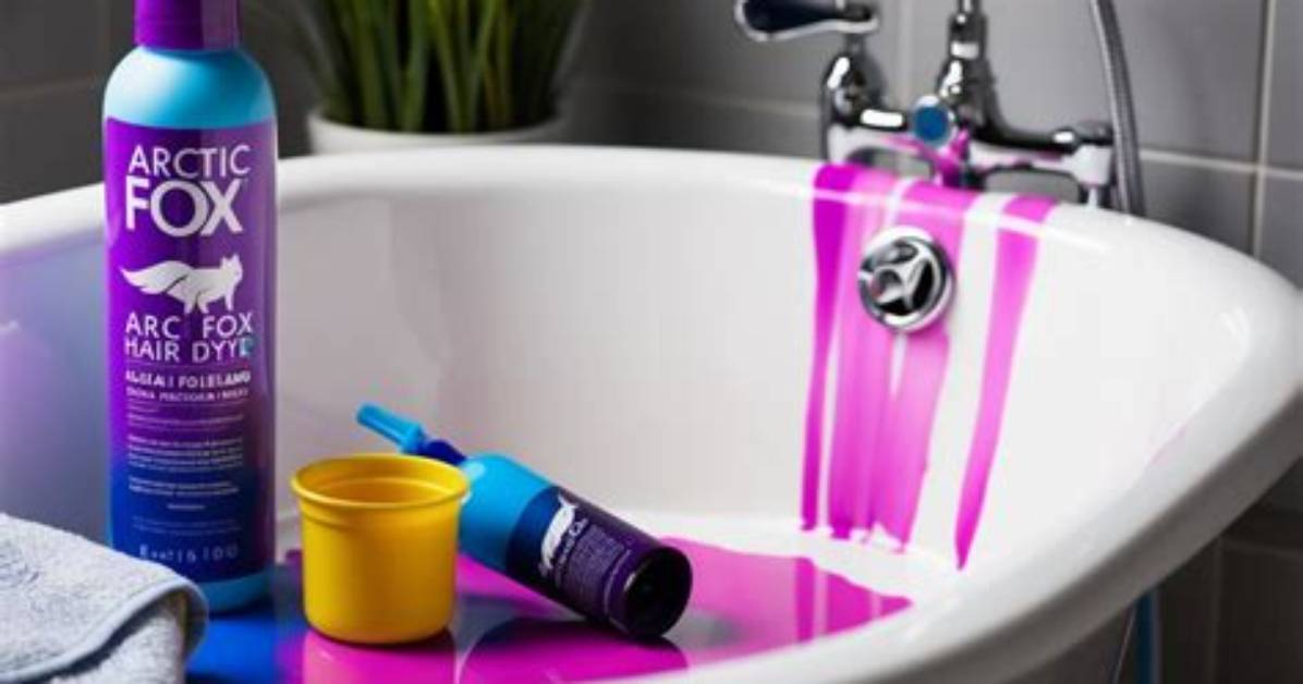 Does Arctic Fox Stain Tubs?