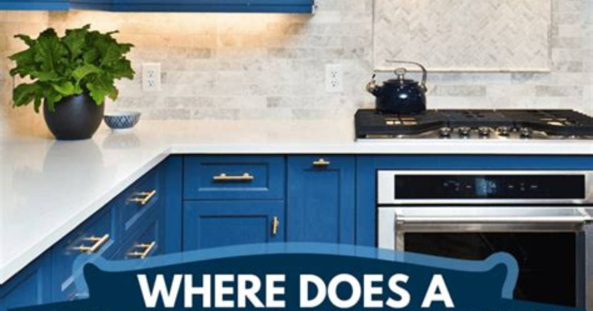 Does Backsplash End at Cabinet or Countertop?