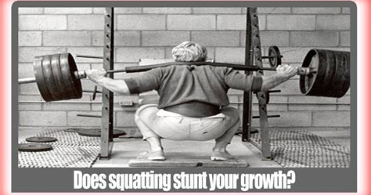 Does Barbell Squats Stunt Growth?