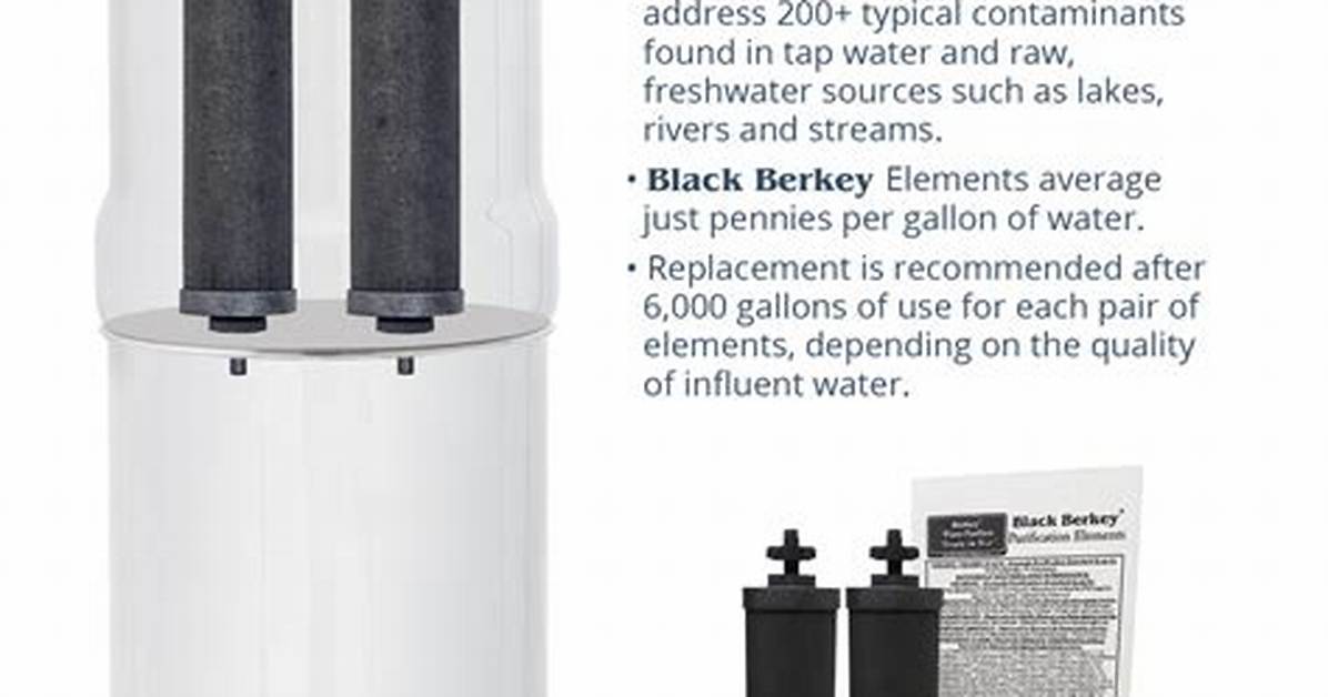 Does Berkey Filter Monochloramine?