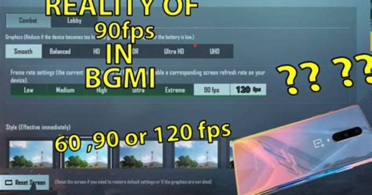 Does Bgmi Support 90 Fps?