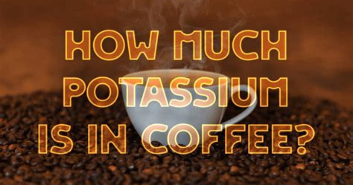 Does Black Coffee Have Potassium?