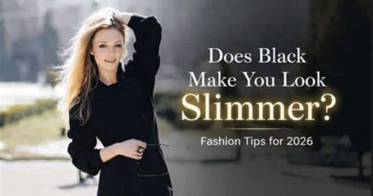 Does Black Make You Look Slimmer?