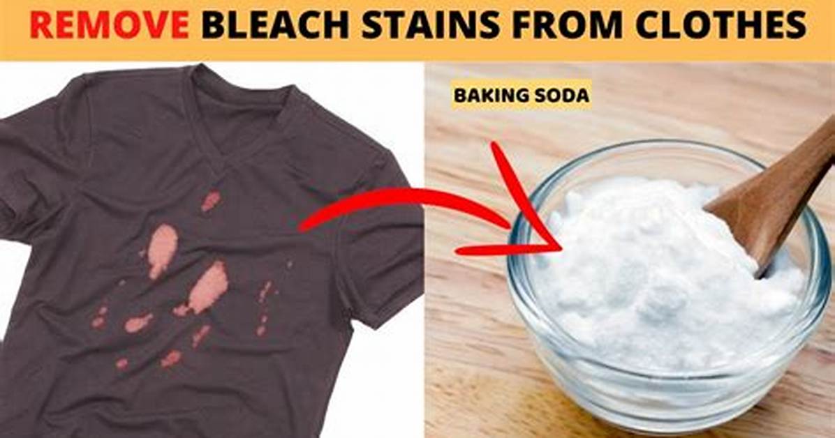 Does Bleach Leave a Stain