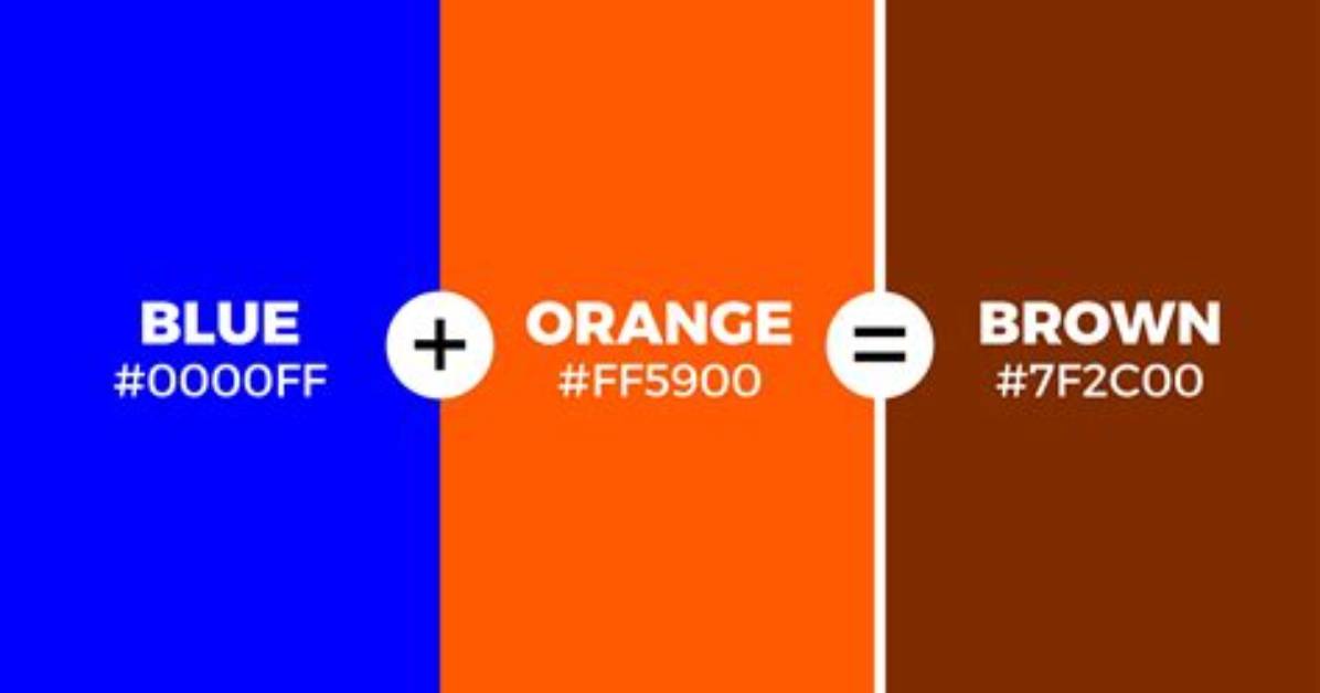 Does Blue and Orange Match