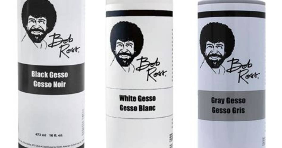 Does Bob Ross Use Gesso