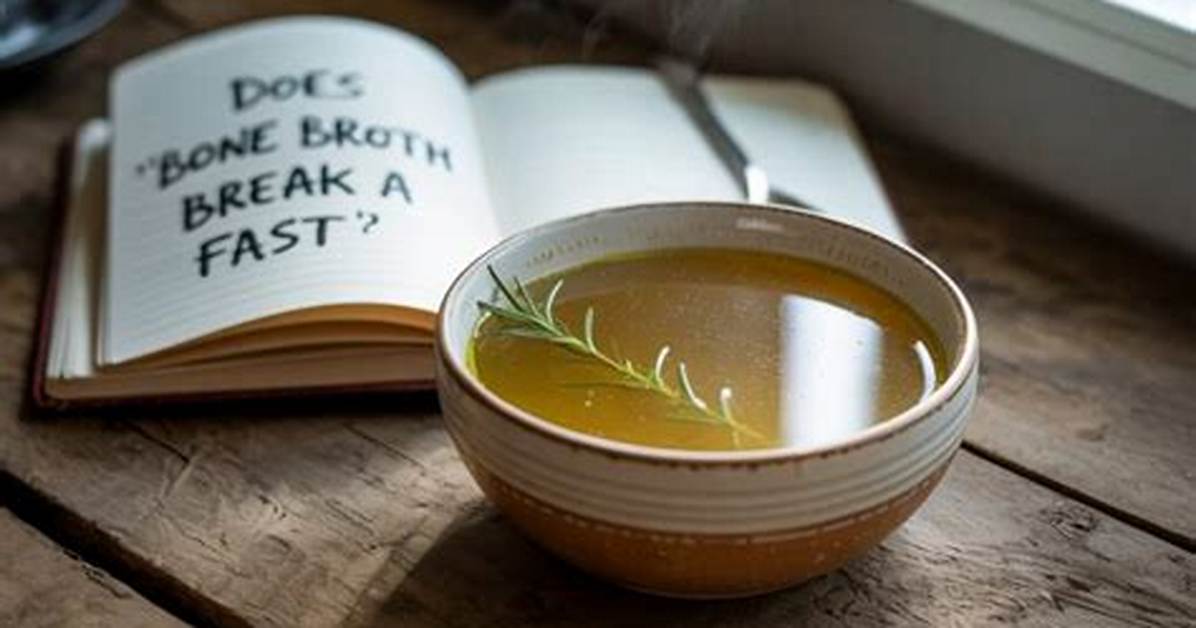 Does Bone Broth Break a Fast?