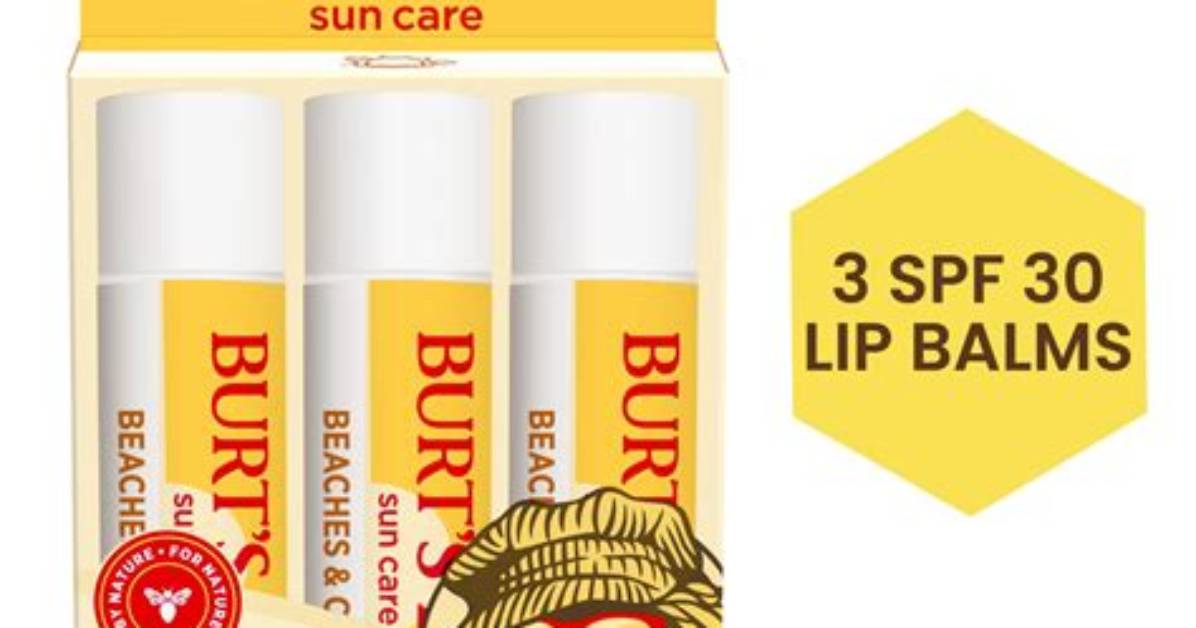 Does Burt's Bees Chapstick Have Spf?