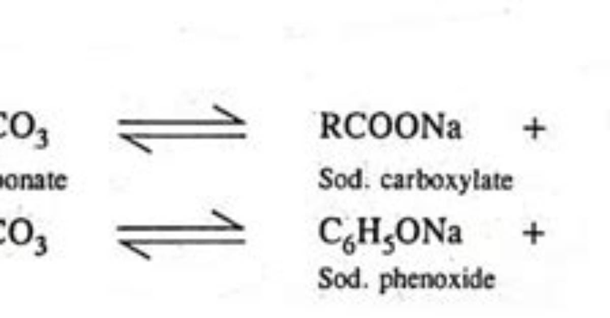 Does Carboxylic Acid React with Nahco3