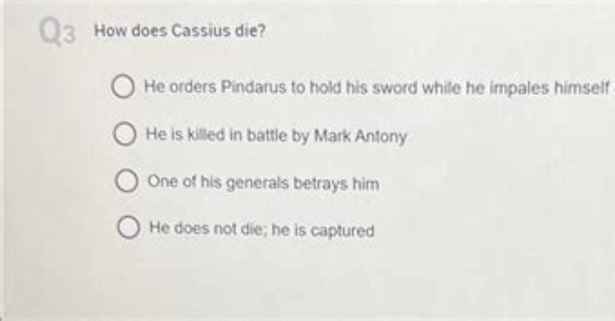 Does Cassius Dawkins Die?