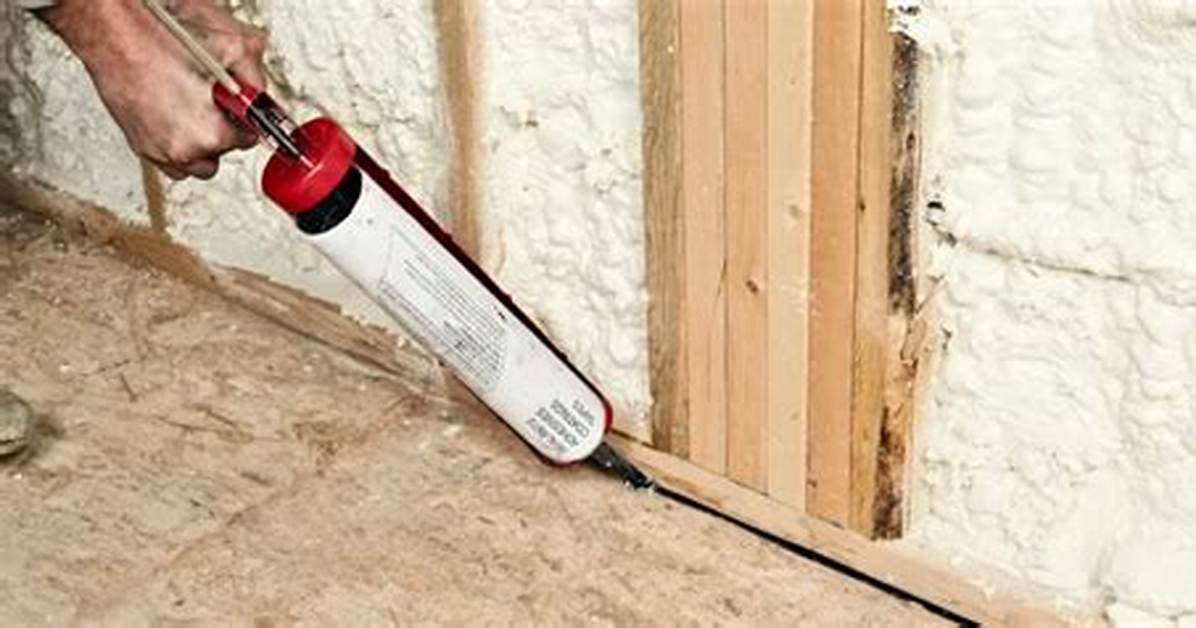 Does Caulking Stop Drafts