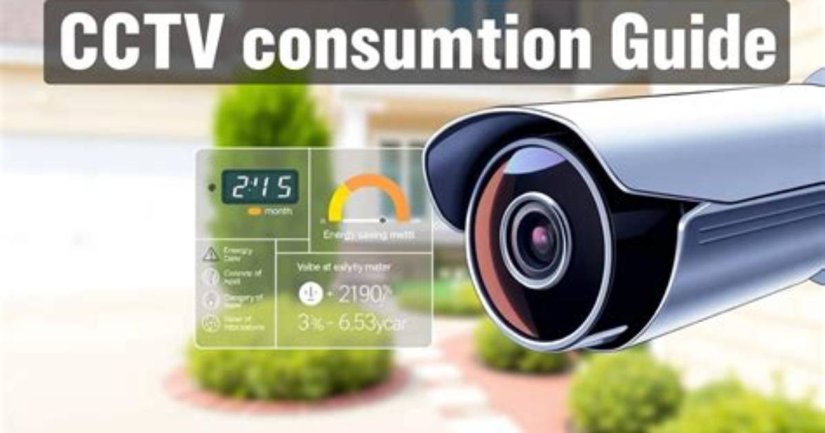 Does Cctv Consume Electricity?