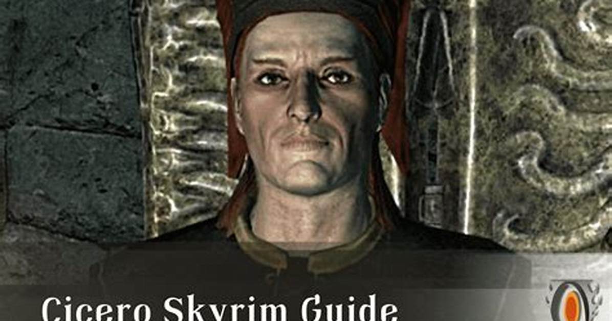 Does Cicero Die Skyrim?