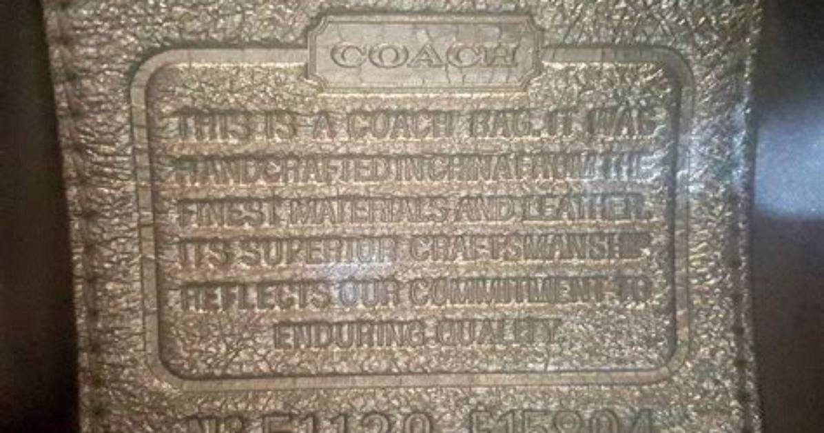 Does Coach Wristlets Have Serial Numbers?