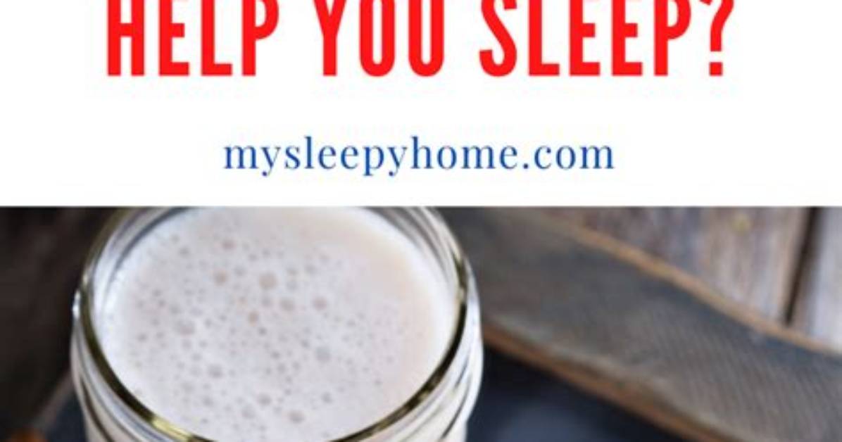 Does Cold Milk Help You Sleep