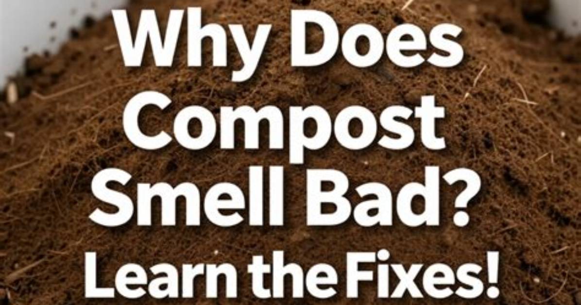 Does Compost Smell Bad