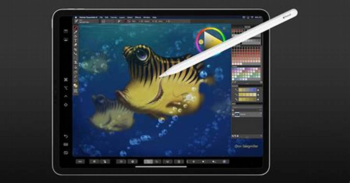 Does Corel Painter Work on iPad?