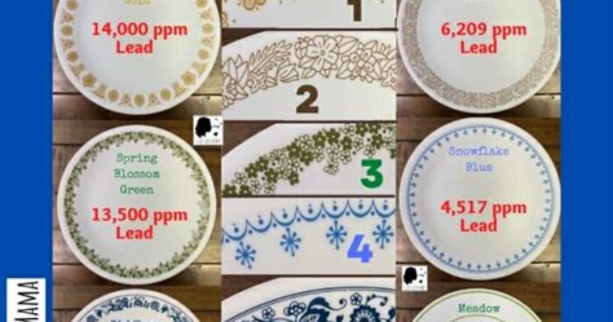 Does Corelle Dishes Contain Lead