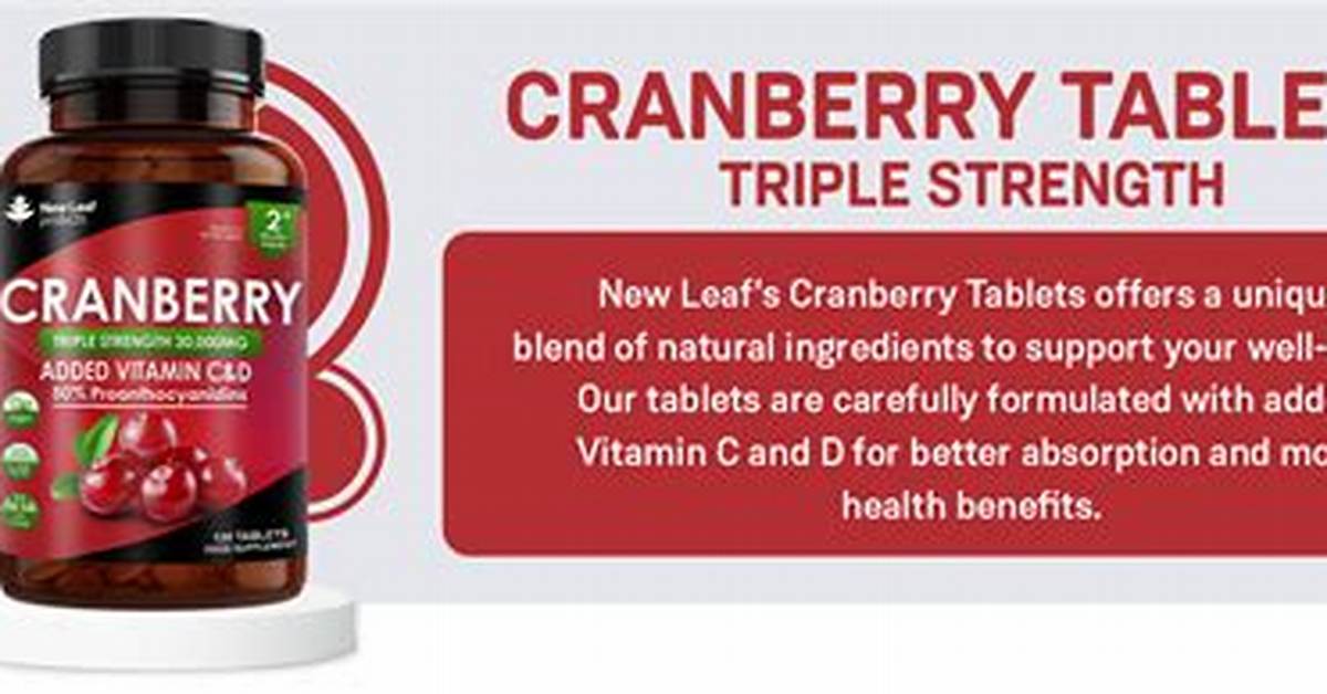 Does Cranberry Supplements Interfere with Medications?