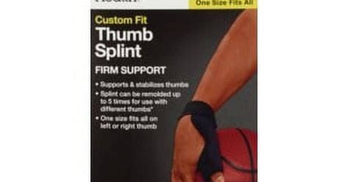 Does Cvs Sell Thumb Splints