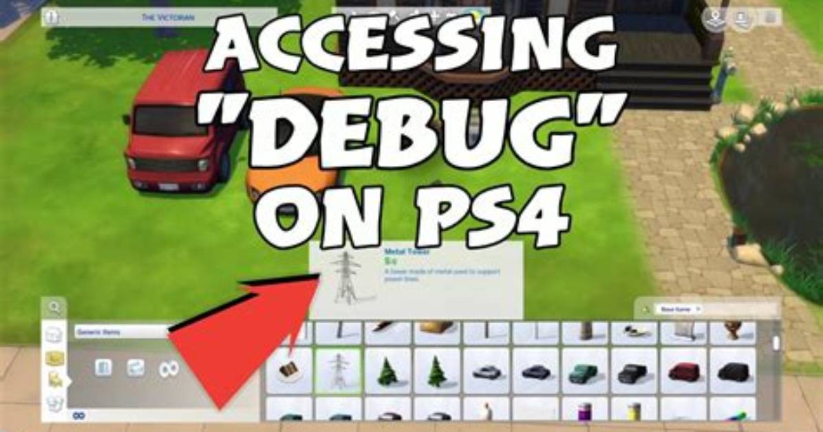 Does Debug Work on Ps4 Sims 4?