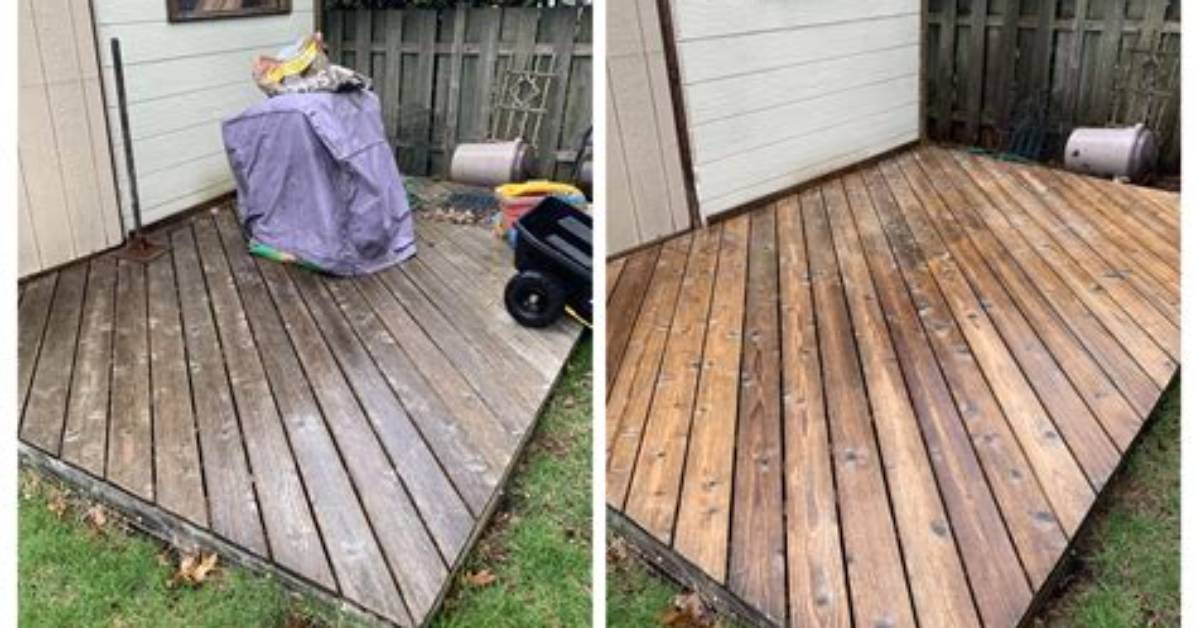 Does Deck Wash Remove Stains