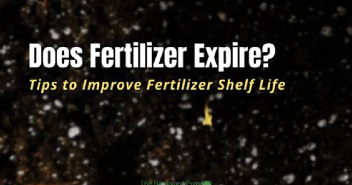 Does Dry Fertilizer Expire