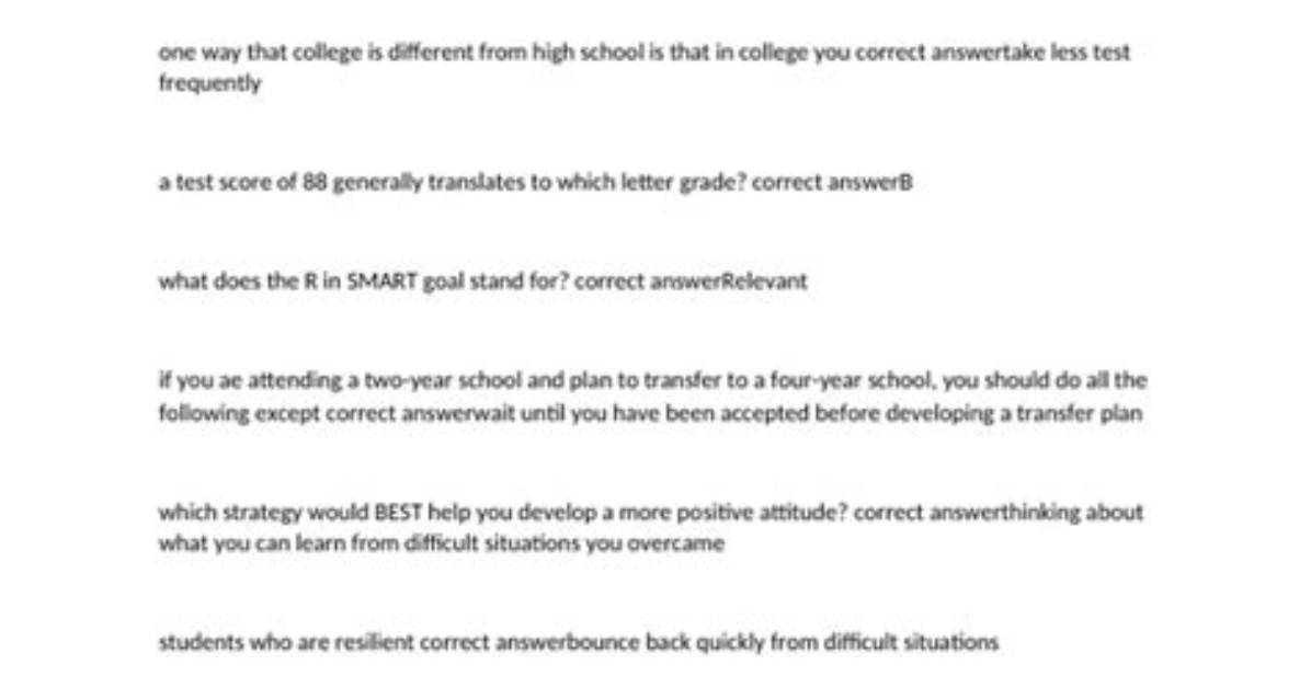 Does Educ 1300 Transfer?
