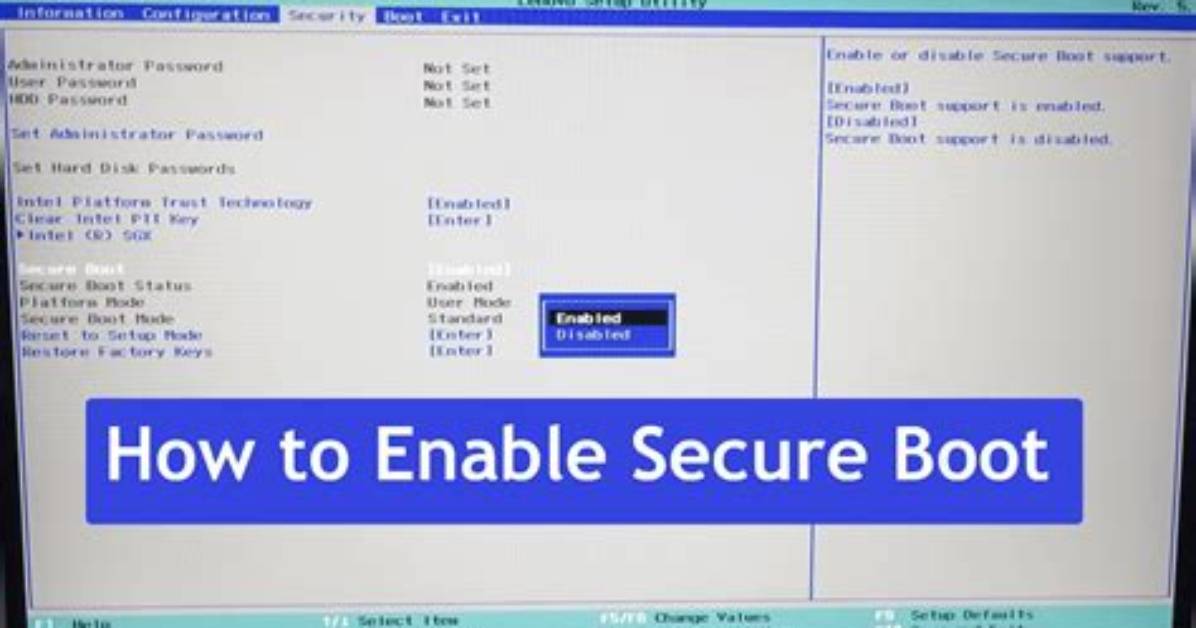 Does Elementary Os Support Secure Boot?