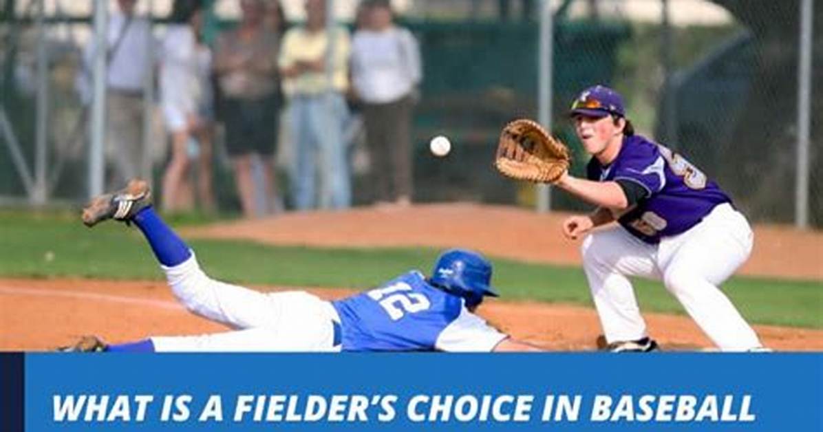 Does Fielder's Choice Count as a Hit?