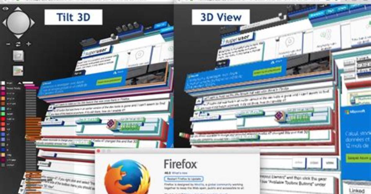 Does Firefox Still Have the 3D Dom Viewer?