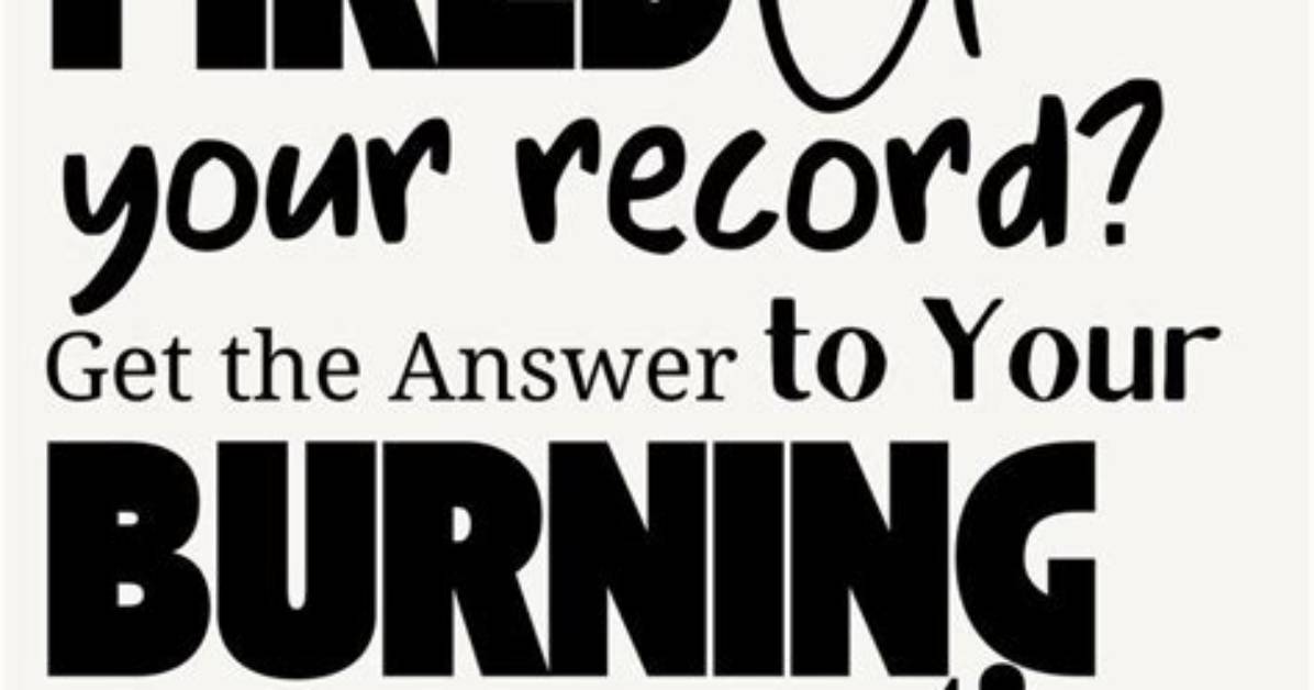 Does Getting Fired Go on Your Record?