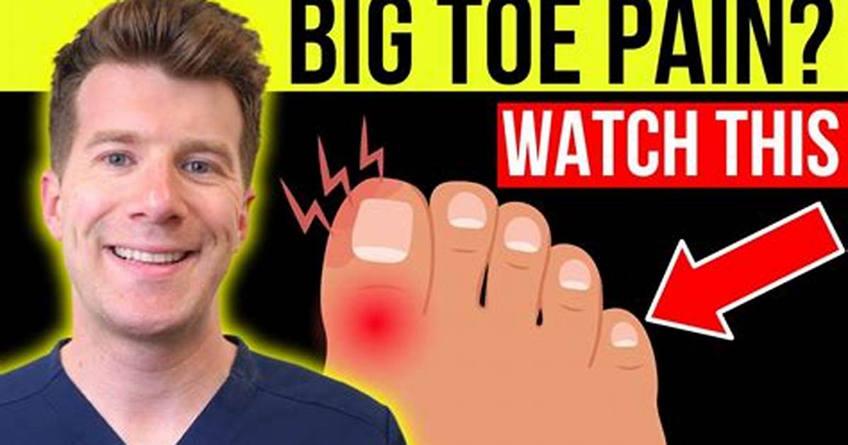 Does Getting Your Toe Numbed Hurt?