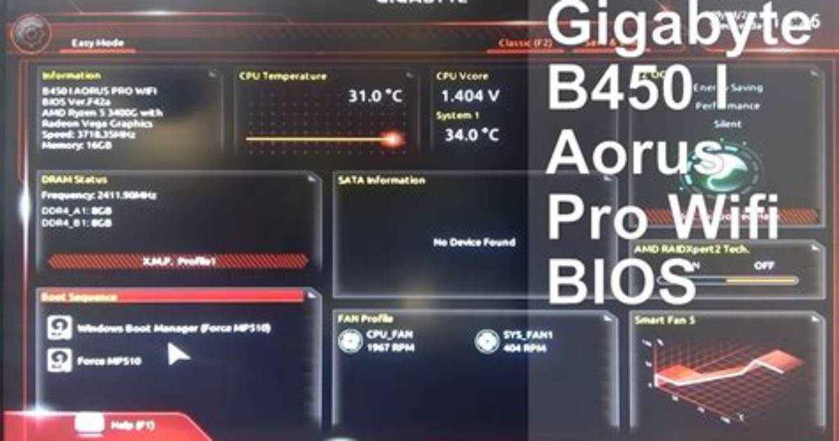 Does Gigabyte B450 Need Bios Update?