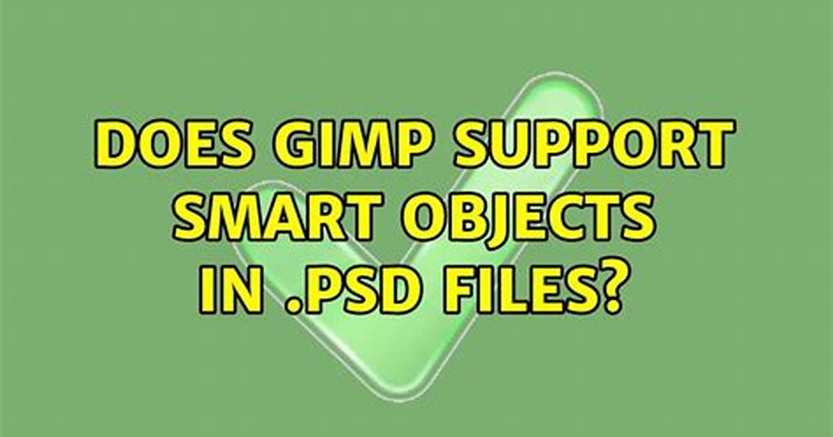 Does Gimp Support Psd Files?